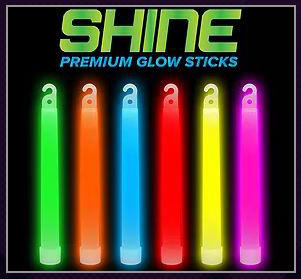 Premium glow sticks - glowing lanyard stick for dance glows party