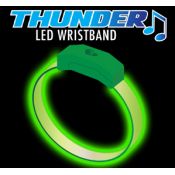 Green - Green Thunder Sound Activated Motion Bracelet
