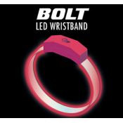 Pink - Pink Custom Light Wave Bracelet