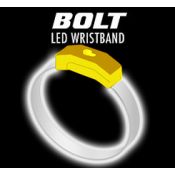 White - Gold Custom Light Wave Bracelet