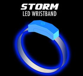 Blue / Light Blue - Storm LED Wristband
