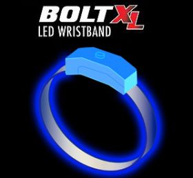 Bolt XL - Blue - Light Blue Custom Light Wave Bracelet