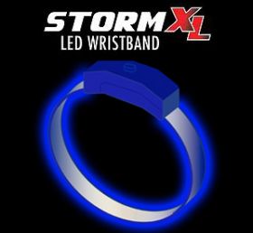 Blue / Royal Blue - Storm LED Wristband